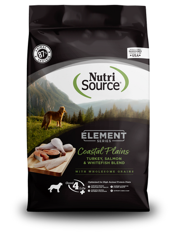 Turkey, Salmon & Whitefish High Animal Protein Dry Food For Dogs