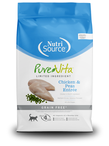 Grain Free Chicken and Peas Dry Food For Cats