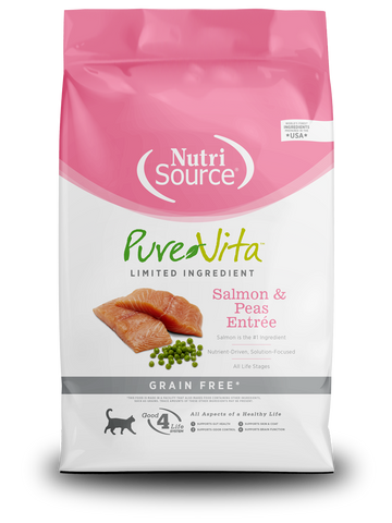 Grain Free Salmon and Peas Dry Food For Cats