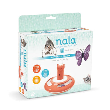 NALA Motorized Butterfly Spinner Cat Toy