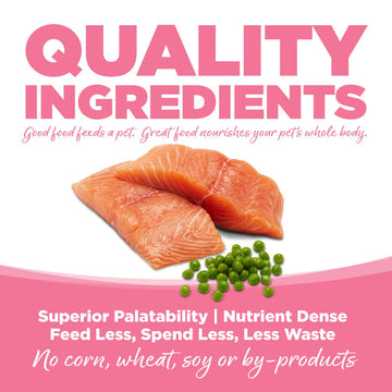 Grain Free Salmon and Peas Dry Food For Cats