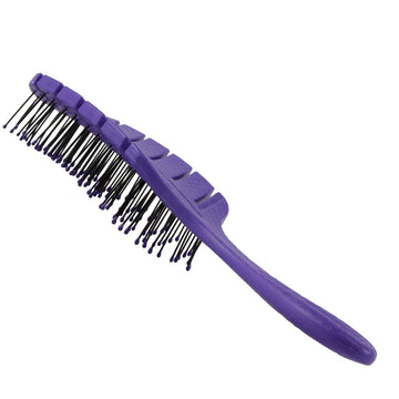 Detangler Leaf Shape Hair Brush with Plant Based Handle For Cats & Dogs