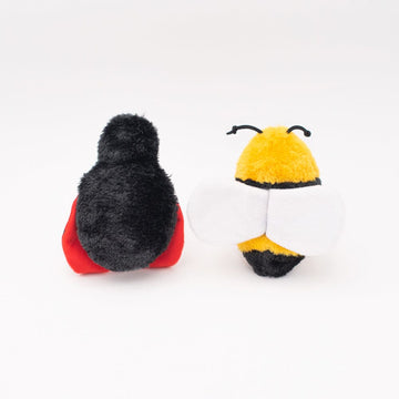 Bee & Ladybug Squeaky Dog Toy