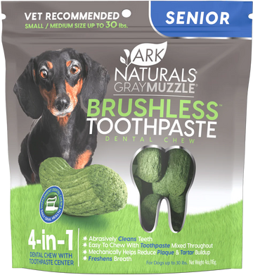 Brushless-Toothpaste Treat For Senior Cats & Dogs