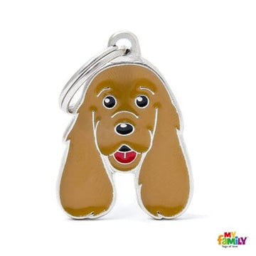 Cocker Spaniel Dog Name Tag