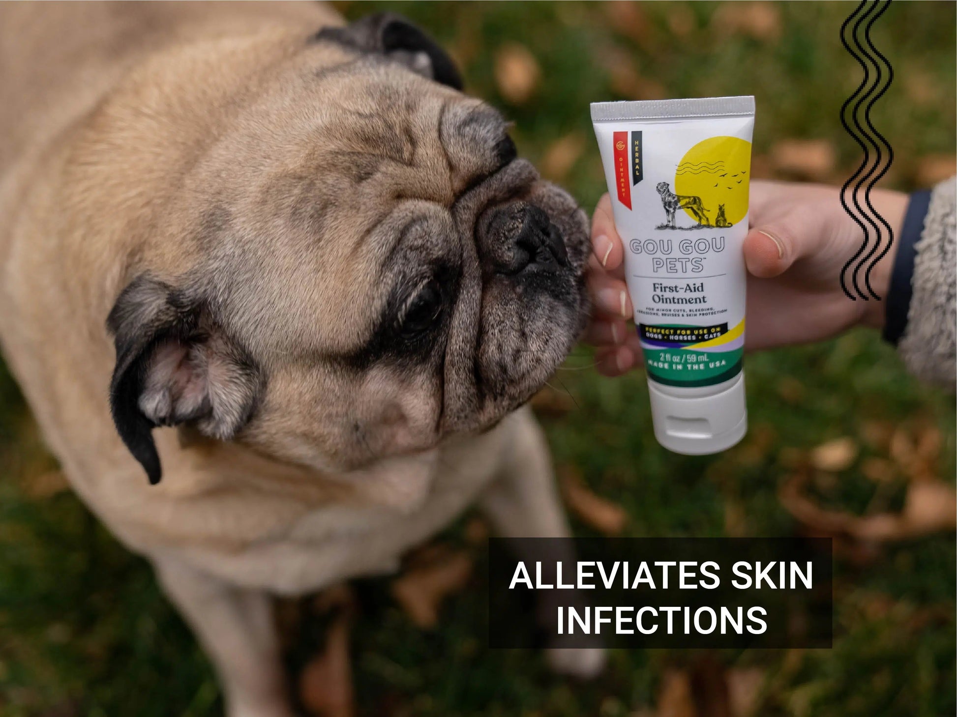 First Aid Ointment For Cats & Dogs - For Minor Cuts, Bleeding & Bruises Pet Supplies Gou Gou Pets 
