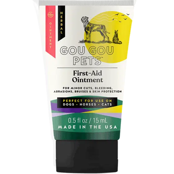 First Aid Ointment For Cats & Dogs - For Minor Cuts, Bleeding & Bruises Pet Supplies Gou Gou Pets 59 ml 