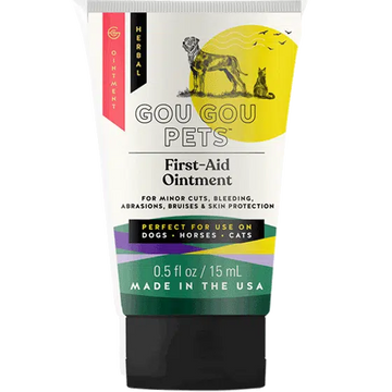 First Aid Ointment For Cats & Dogs - For Minor Cuts, Bleeding & Bruises Pet Supplies Gou Gou Pets 59 ml