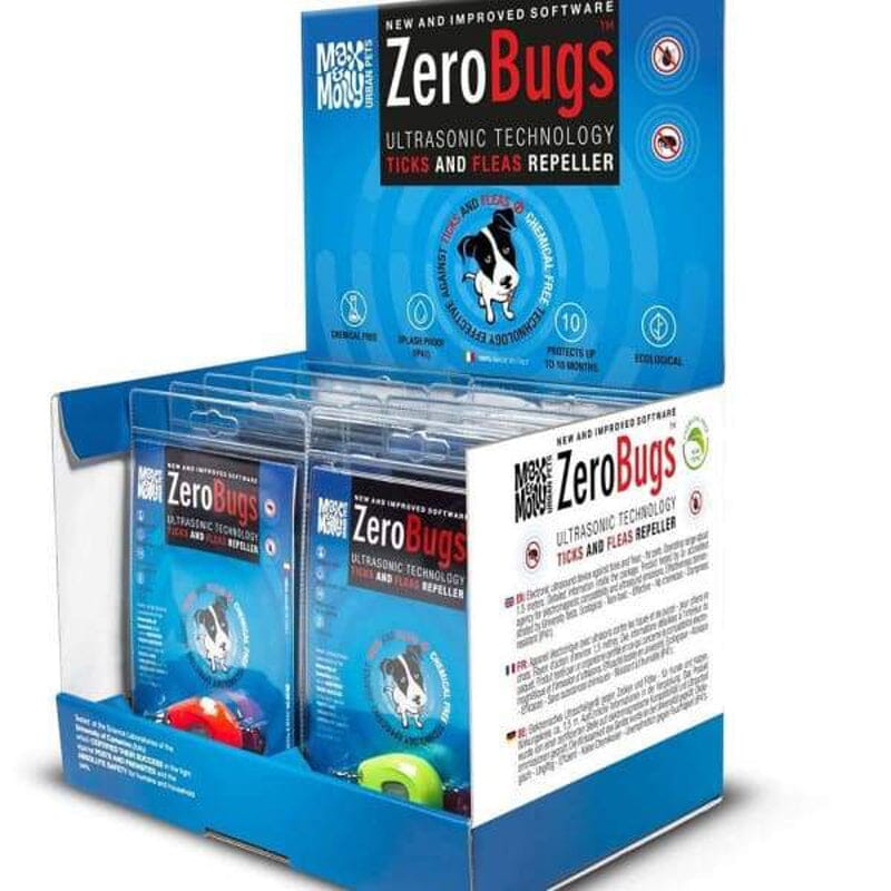 Zero Bugs Flea & Tick Prevention Collar Tag is Light, Comfortable to wear, Non-toxic, Eco-friendly.
