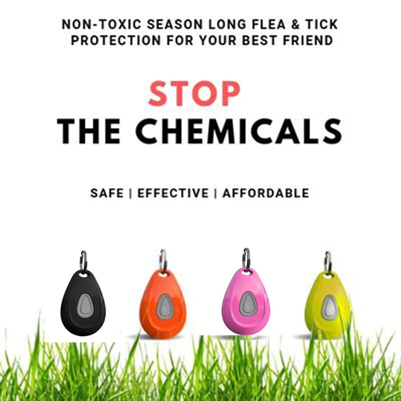 Flea Tick Prevention Non toxic Ultrasonic Collar Tag For Pets
