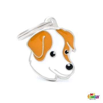 Jack Russel Dog Name Tag