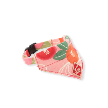 Kimono Pink Bandana Collar For Cats