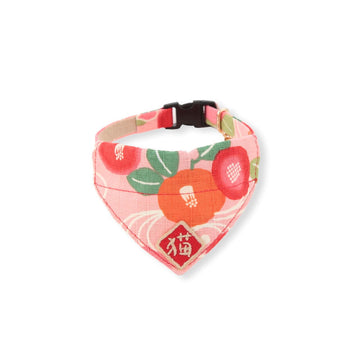 Kimono Pink Bandana Collar For Cats