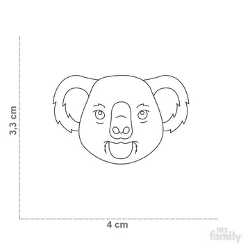 Koala Wild Animal Jungle Theme Name ID Tag Pet Supplies My Family