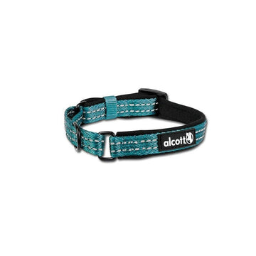 Alcott Martingale Anti-Escape & Training Dog Collar With Reflective Stitching and Black Neoprene Comfort Padding.