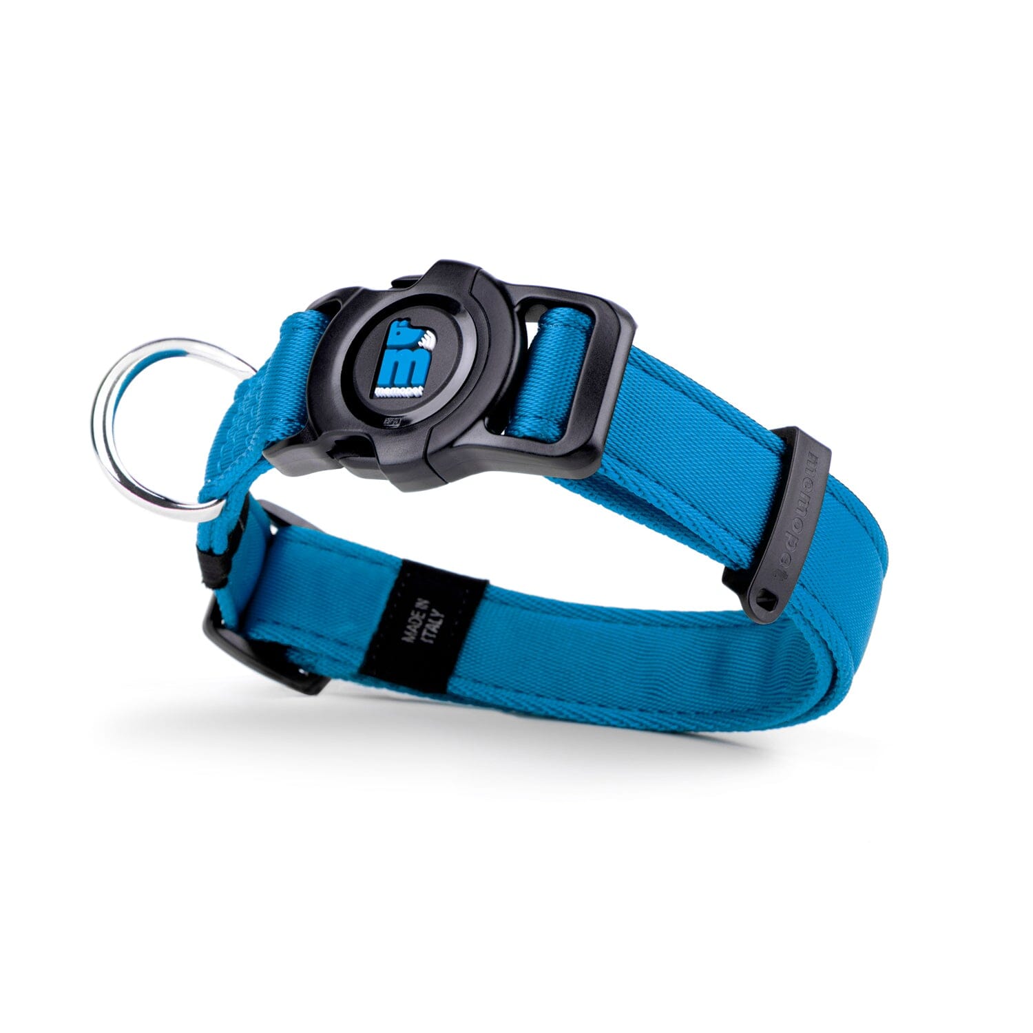 Memopet Dog Collar With Activity Tracking Device and Digital ID Pet Supplies My Family Small Blue 