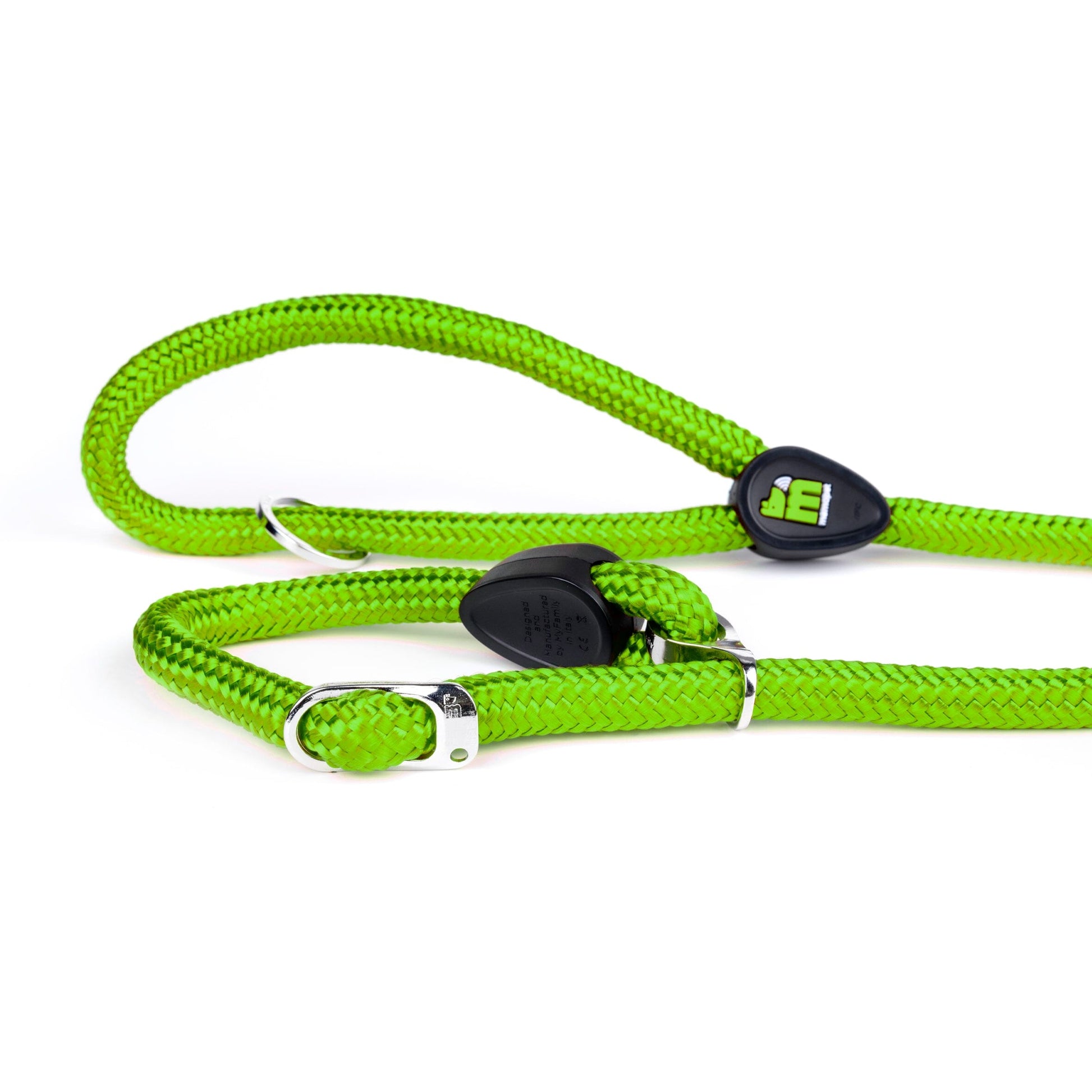 Memopet Dog Training Collar and Rope Leash 2in1 With Activity Tracking Device and Digital ID Pet Supplies My Family Medium Green 