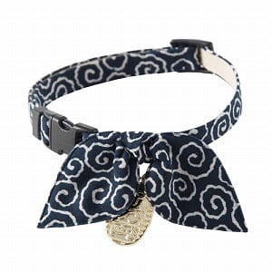 Ninja Navy Collar For Cats