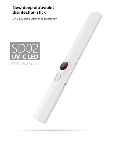 PawsnCollars Eliminator - Portable and Rechargeable UVC Sanitizer Wand for killing Bacteria and Viruses - Comfort Supplies