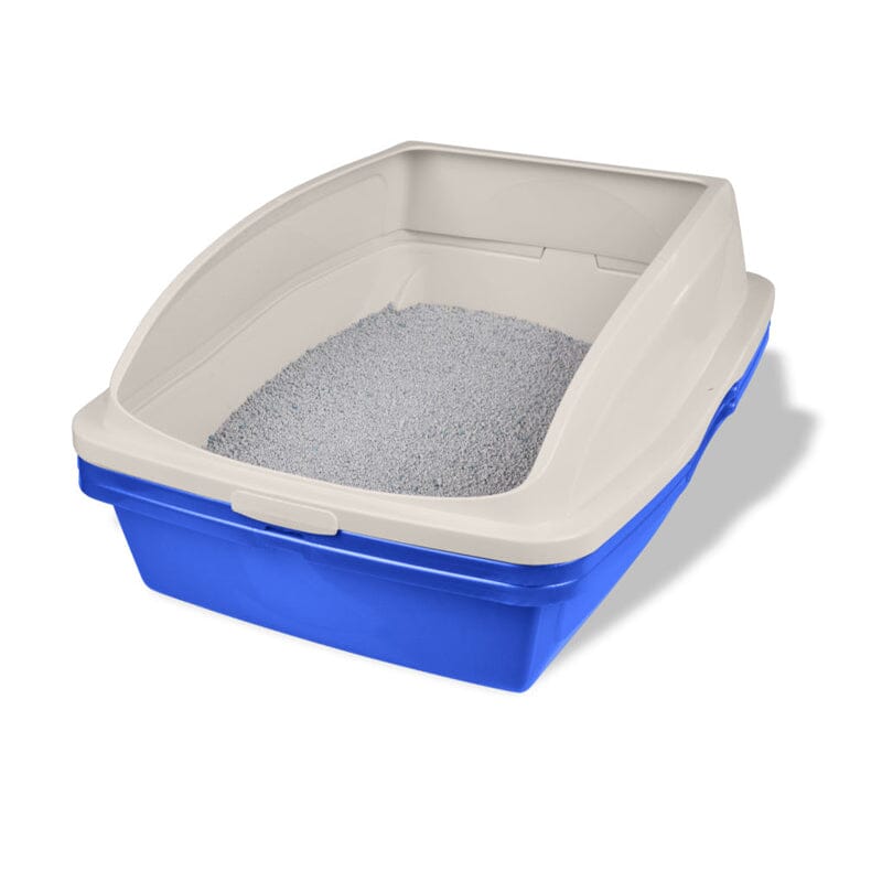 Sifting litter box with clearance cover