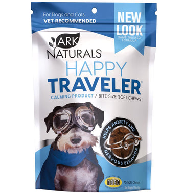 Travel & Calming Supplement Soft Chews For Cats & Dogs