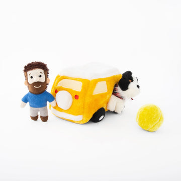 Van Squeaky Interactive Dog Toy