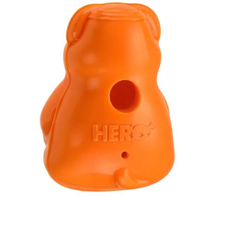 Hero Yoga Dogz Lotus Pose dog toy with Squeaker reduces boredom, separation anxiety. 
