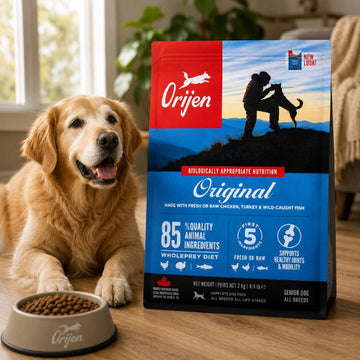 ORIJEN Original Dog Food –  Chicken, Turkey & Wild-caught Fish