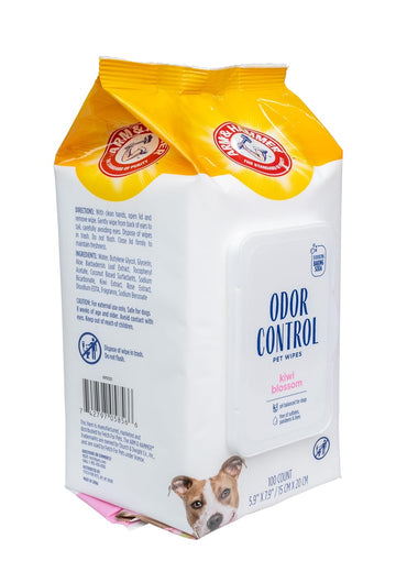 Arm & Hammer Kiwi Blossom Odor Control Pet Wipes