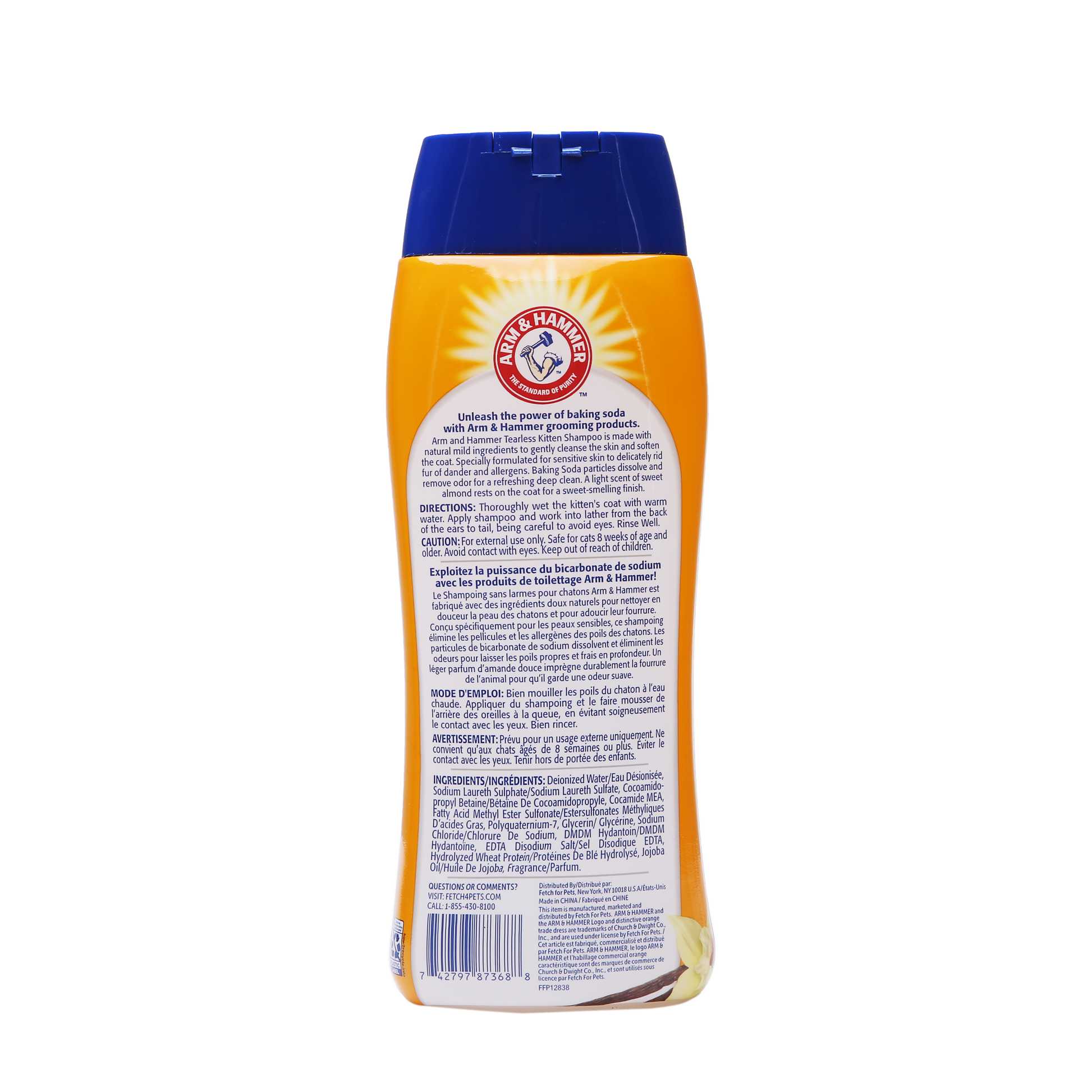 Arm & Hammer Tearless Kitten Shampoo2