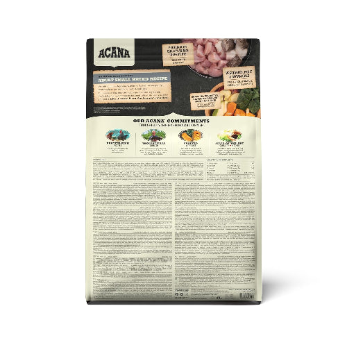 Acana pet food packaging 