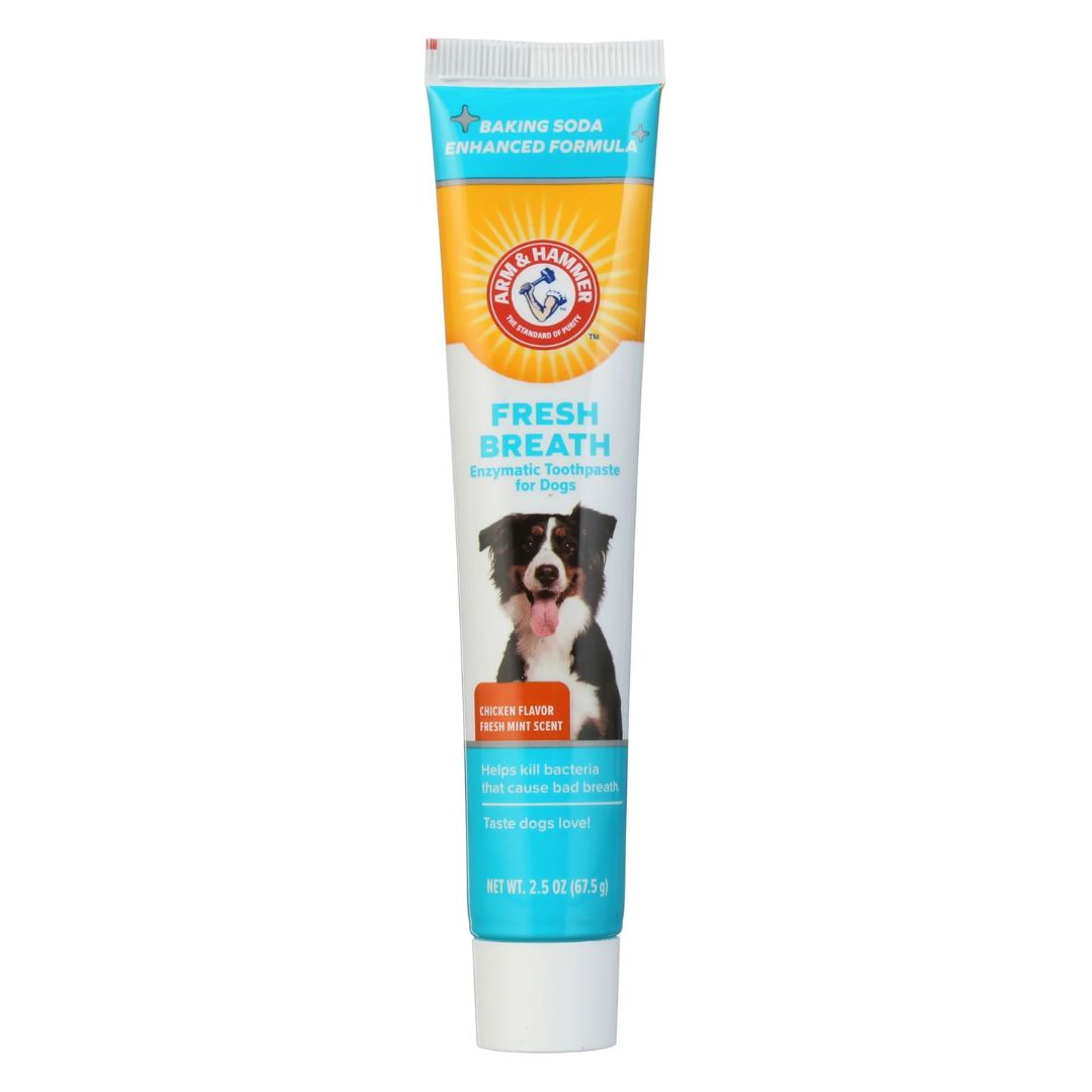 Arm & Hammer Fresh Breath Chicken Flavored Enzymatic Dog Toothpaste-2.5 oz3