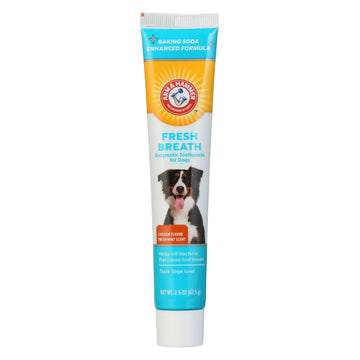 Arm & Hammer Fresh Breath Chicken Flavored Enzymatic Dog Toothpaste-2.5 oz