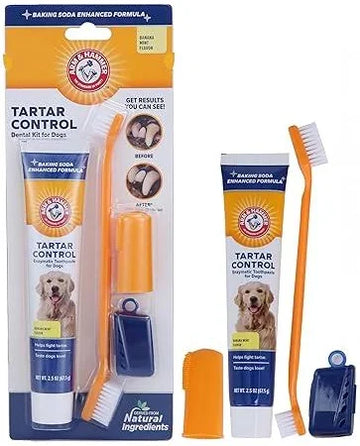 Arm & Hammer Products Tartar Control Banana Mint Flavored Enzymatic Dog Dental Kit