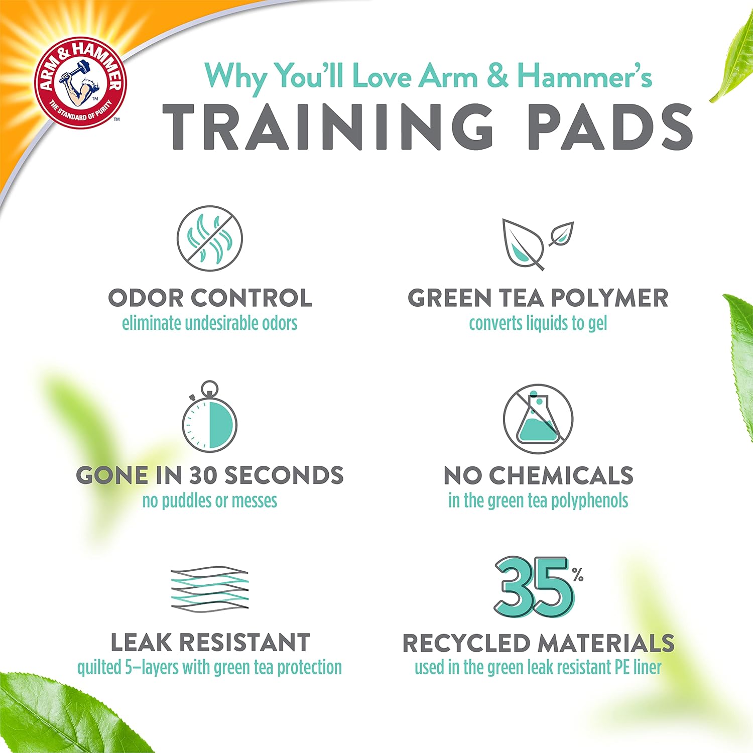 Arm & Hammer Puppy Training Pads – 25 Pack-6
