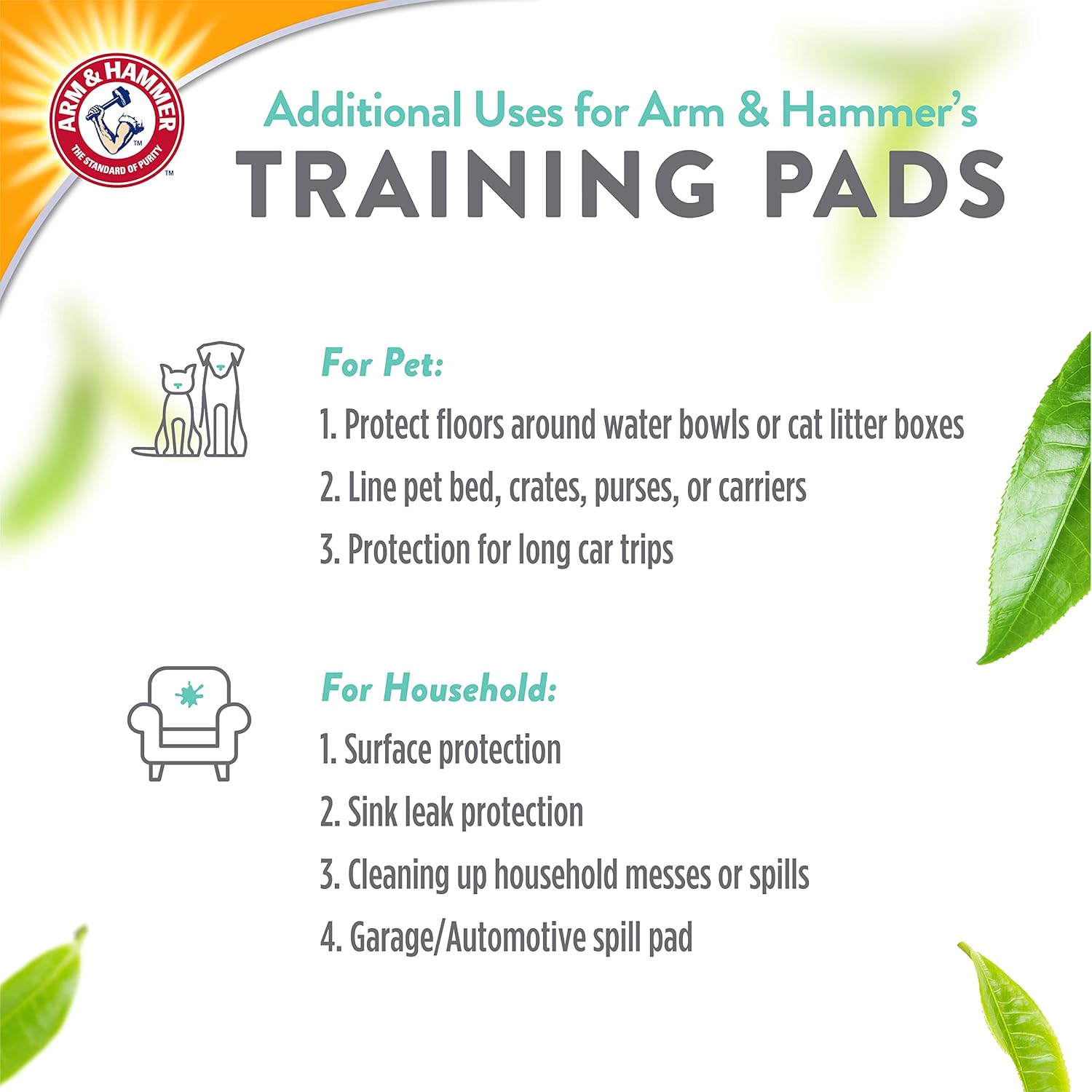 Arm & Hammer Puppy Training Pads – 25 Pack-8