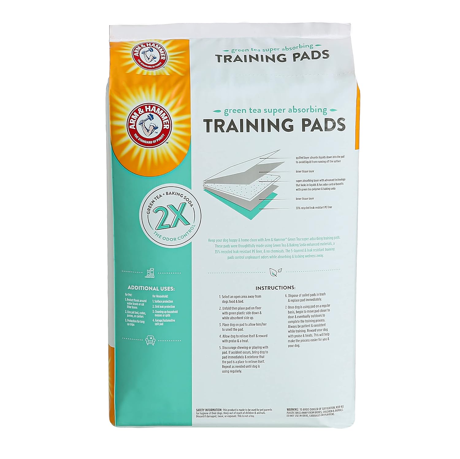 Arm & Hammer Puppy Training Pads – 25 Pack2
