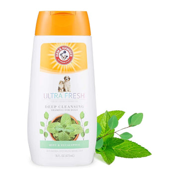 Arm & Hammer Ultra Fresh Deep Cleansing Dog Shampoo – Mint & Eucalyptus (24oz Pump)
