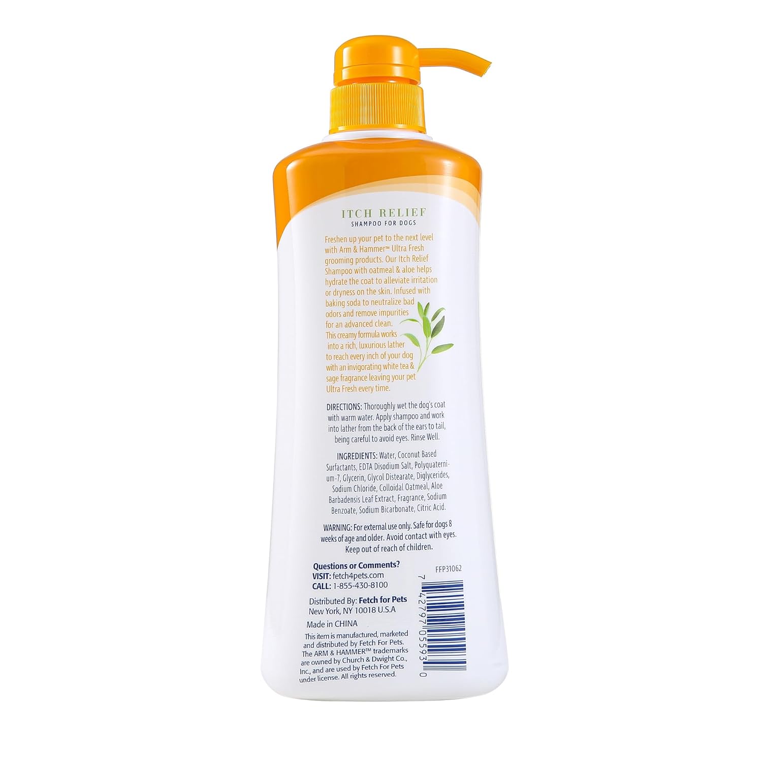 Arm & Hammer Ultra Fresh Itch Relief Dog Shampoo2
