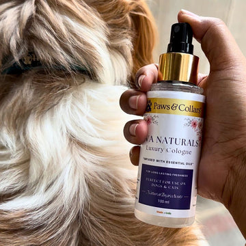 Natural Cologne For Cats & Dogs - Infused with Essential Oils