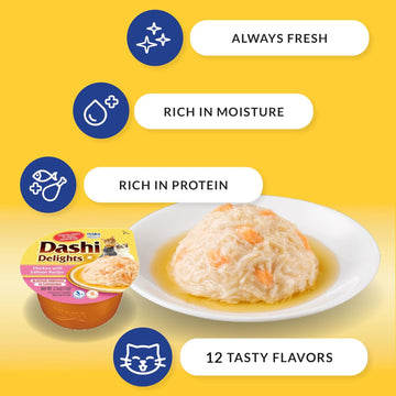 Chicken with Tuna Dashi Delights For Cats -  70g (Copy)