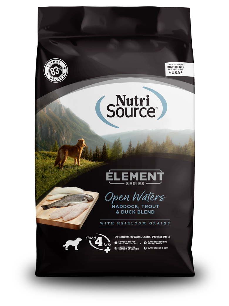 Haddock, Trout, and Duck High Animal Protein Dry Food For Dogs