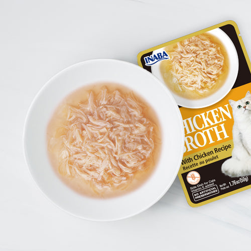 Inaba Chicken Broth With Chicken & Tuna Recipe for Cats-4