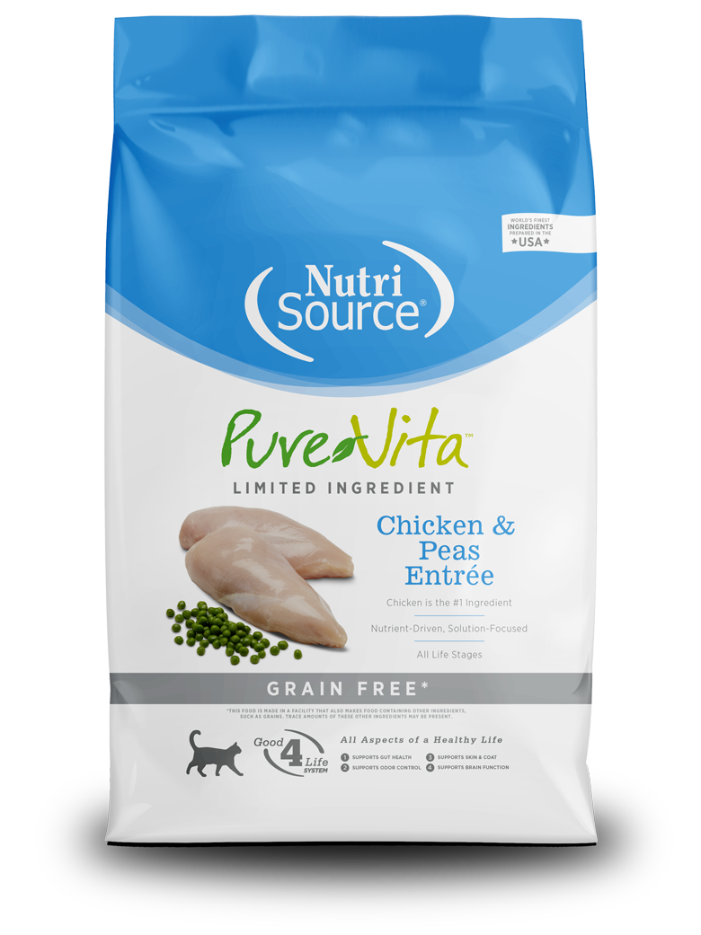 Grain Free Chicken & Peas Dry Food For Cats