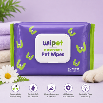 Biodegradable Pet Wipes For Dogs & Cats