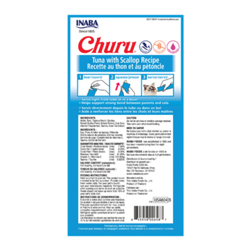 Tuna with Scallop Churu Recipe For Cats -  56 g