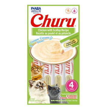 Chicken with Scallop Churu Recipe For Cats -  56 g