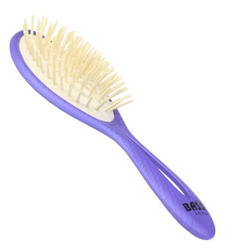 Detangling Hair Brush with Natural Wood Pins & Plant Based Handle For Cats & Dogs