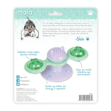 NALA Suction Spinner Cat Toy