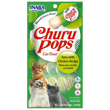 Tuna With Chicken Churu Pop Recipe For Cats -  60 g